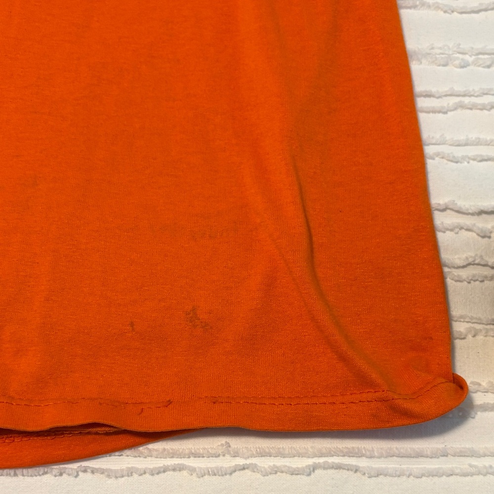 Vintage Cleveland Browns Kids Orange T-Shirt - Picture 8 of 10